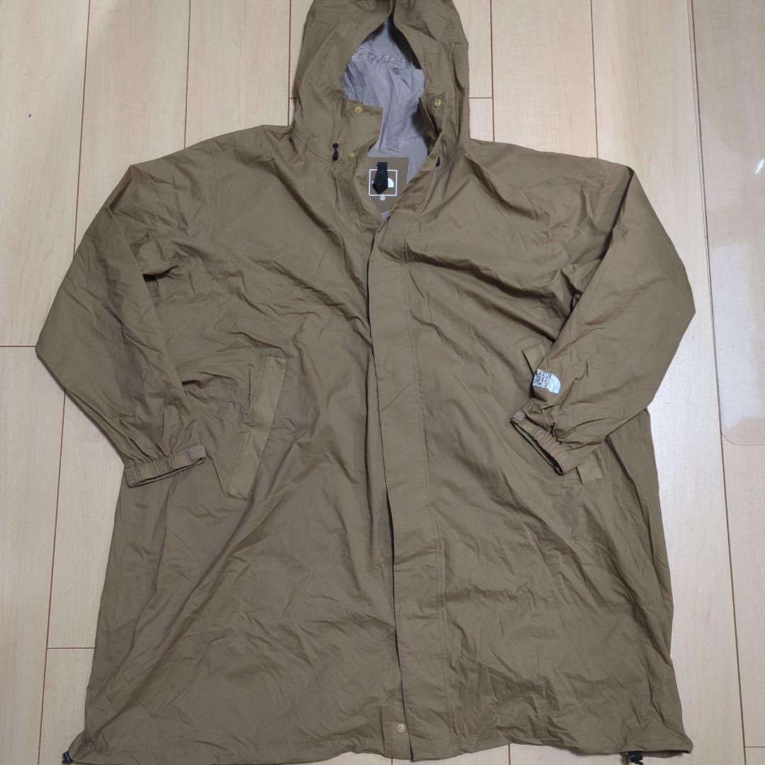 【美品】ノースフェイス マタニティレインコート LXL ケルプタン