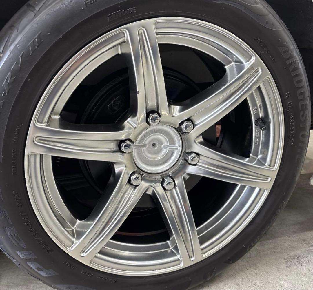 ⭐︎早い者勝ち⭐︎タイヤホイール4本セット17インチ　205/55/R17