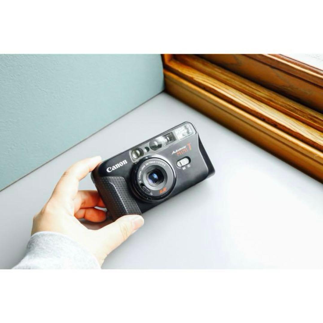 【実写済み】完動品 Canon autoboy mini T フィルムカメラ