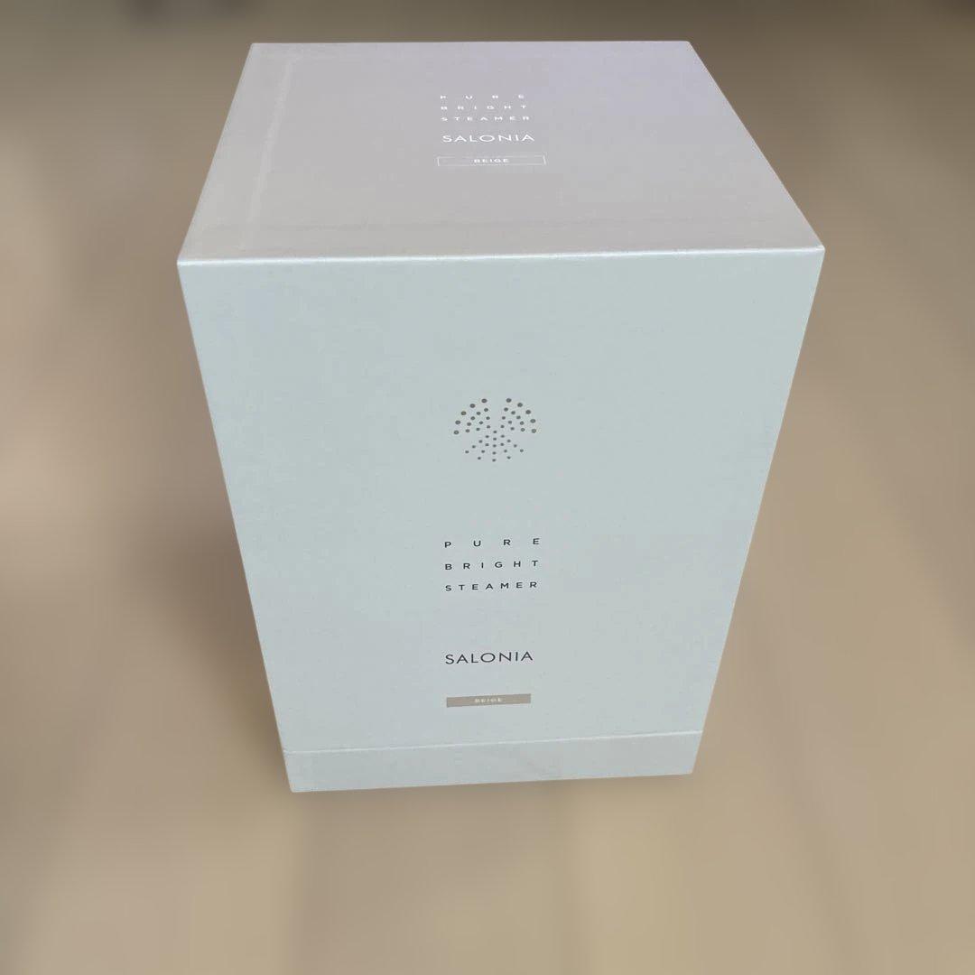 ボディ・フェイスケア SALONIA PURE BRIGHT STEAMER SAL22207BE