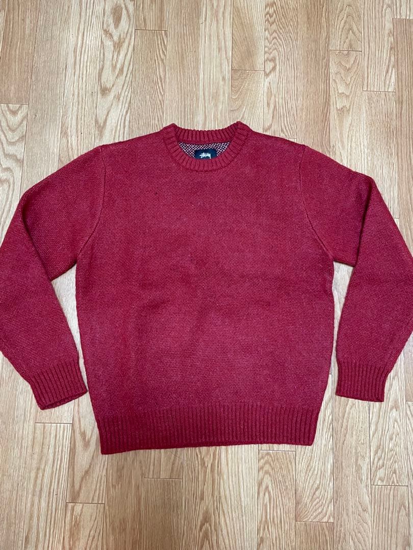 Stussy 8ボールデザイン ニットセーター L
