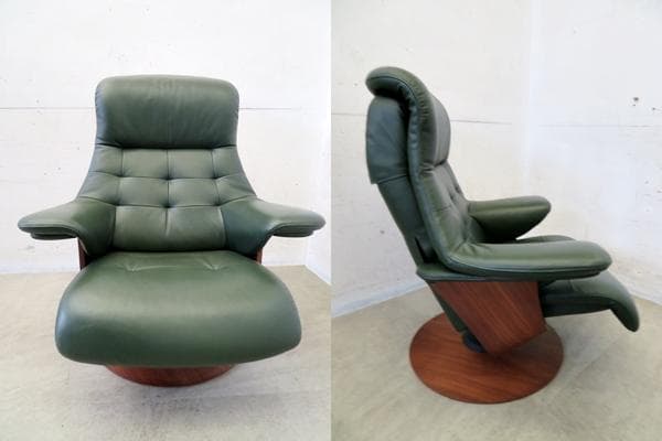 展示品■カリモク■本革■THE FIRST■29.3万■リクライニングソファ■