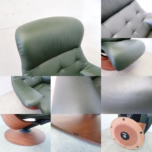 展示品■カリモク■本革■THE FIRST■29.3万■リクライニングソファ■