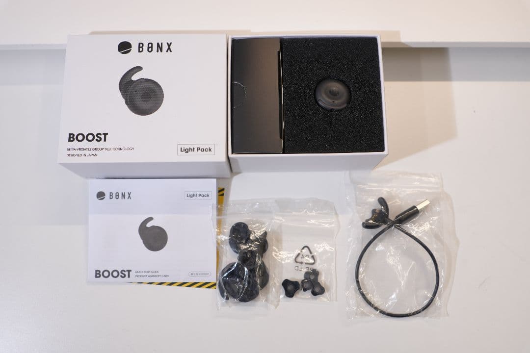 BBNX BOOST ワイヤレスイヤホン