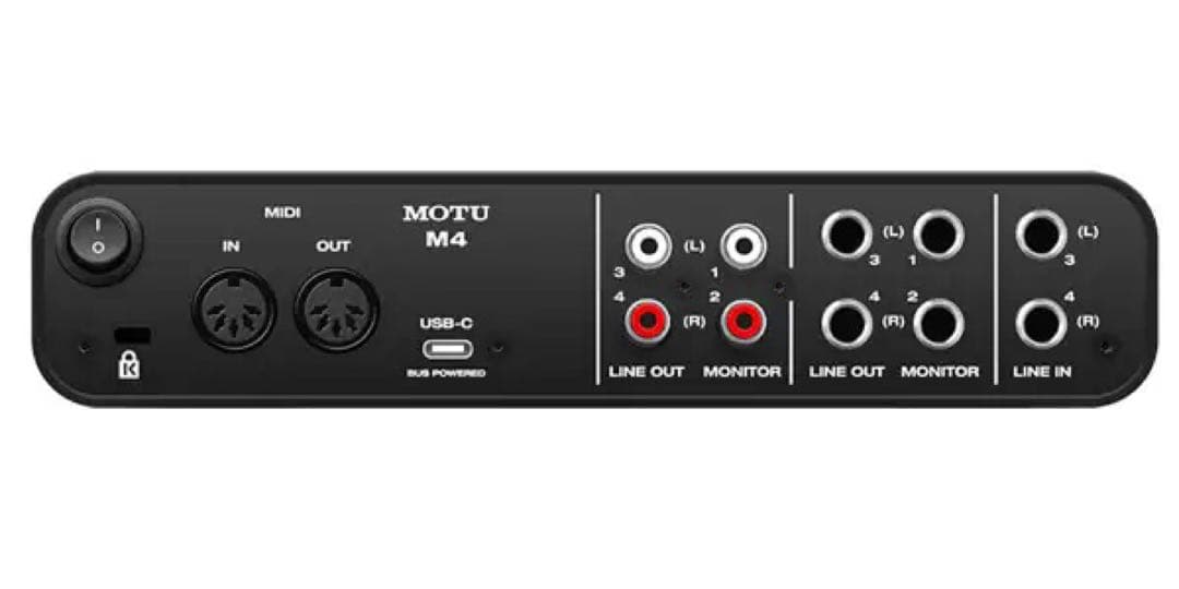 新品未開封　MOTU M4 4 in 4 out オーディオインターフェイス