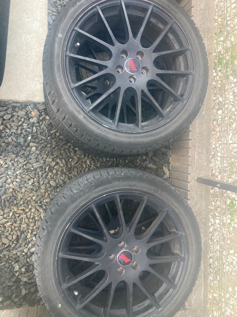 エンケイ　スバル　STI 18インチ　　215/45R18