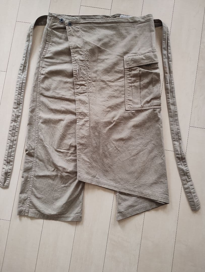キャンセル　KAPITAL　ラップパンツ　ベージュ　L