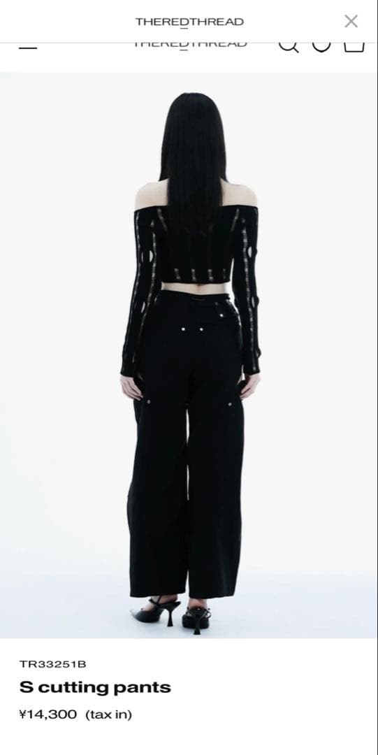 theredthread ザレッドスレッド S cutting pants