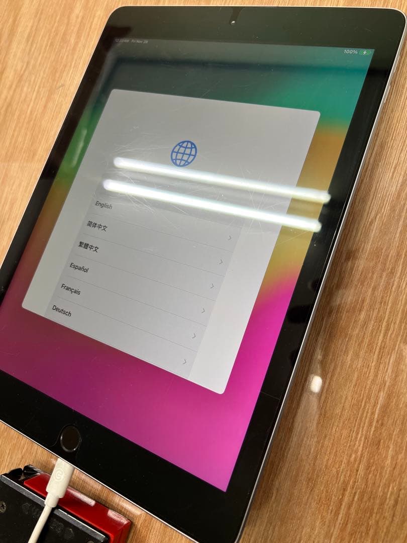 iPad6　第6世代　128gb　シルバー　機能不良有り