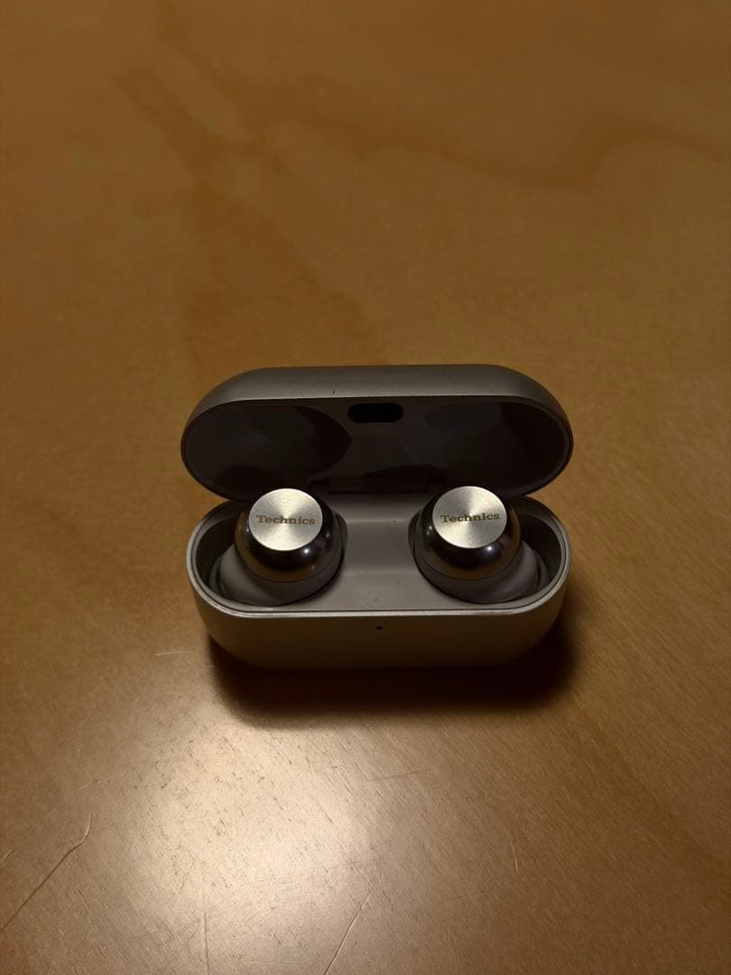 Technics az100 ワイヤレスイヤホン シルバー