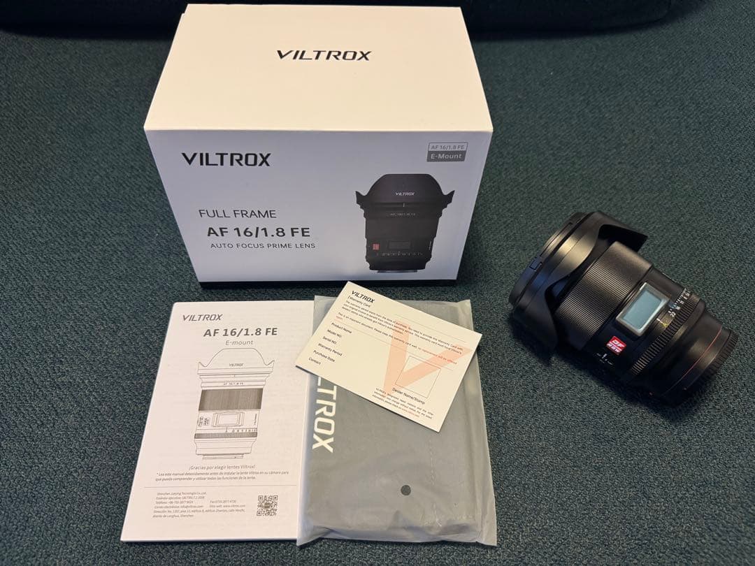 VILTROX AF 16mm F1.8 AF16/1.8FE ソニーE