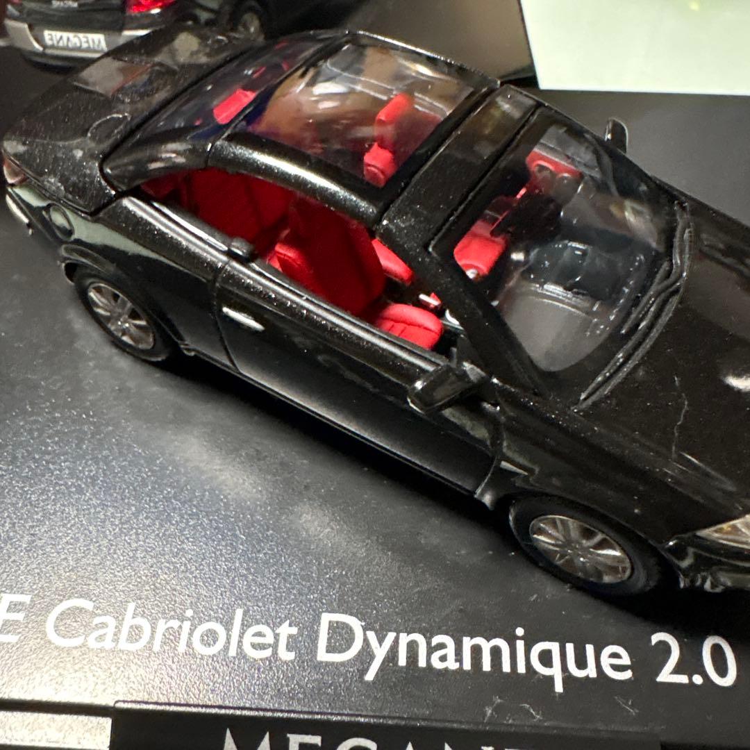 【希少・ルノー純正】1/43 メガーヌ カブリオレ ダイナミクス 2.0 16v