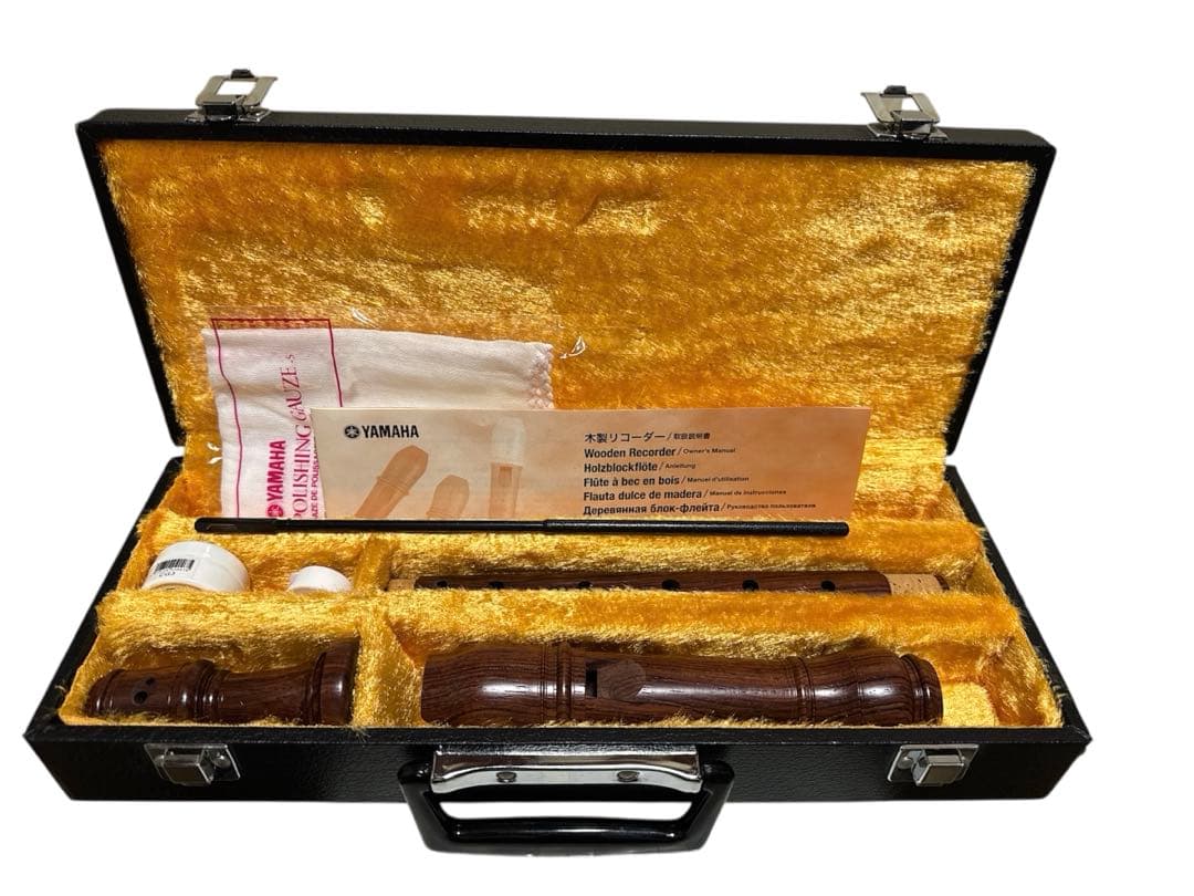 【美品】ローズウッド製 YAMAHA YRA-64 アルトリコーダー