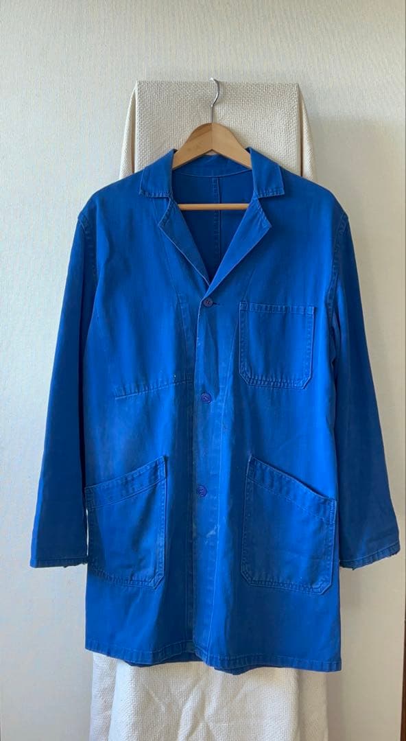 極上 40s フレンチヴィンテージ アトリエ ショップ ワークコート ユーロ