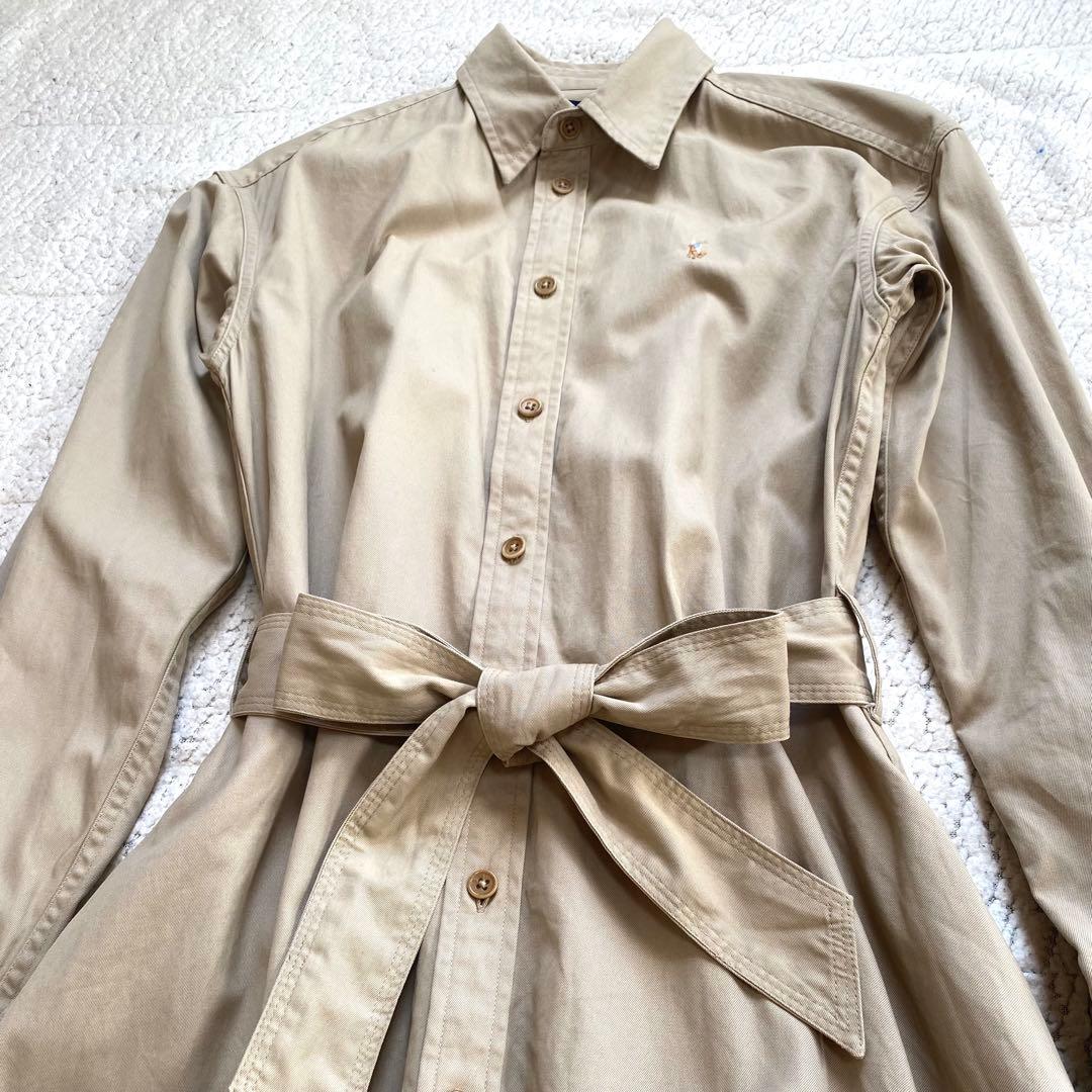 POLO RALPH LAUREN シャツワンピース ポニー刺繍　ゆったりM