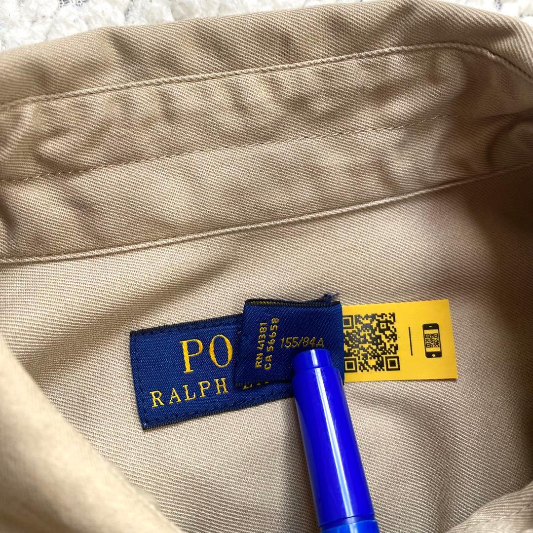POLO RALPH LAUREN シャツワンピース ポニー刺繍　ゆったりM