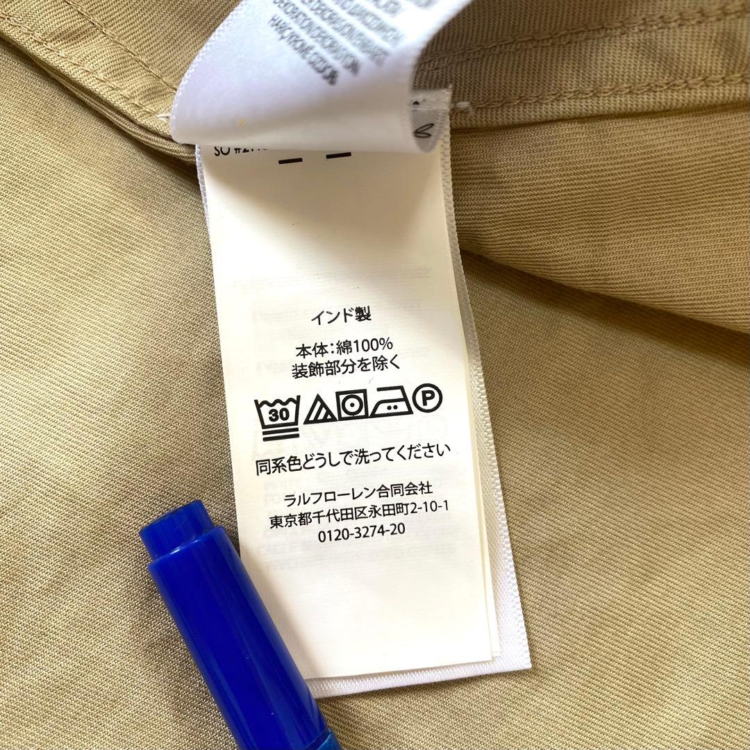 POLO RALPH LAUREN シャツワンピース ポニー刺繍　ゆったりM