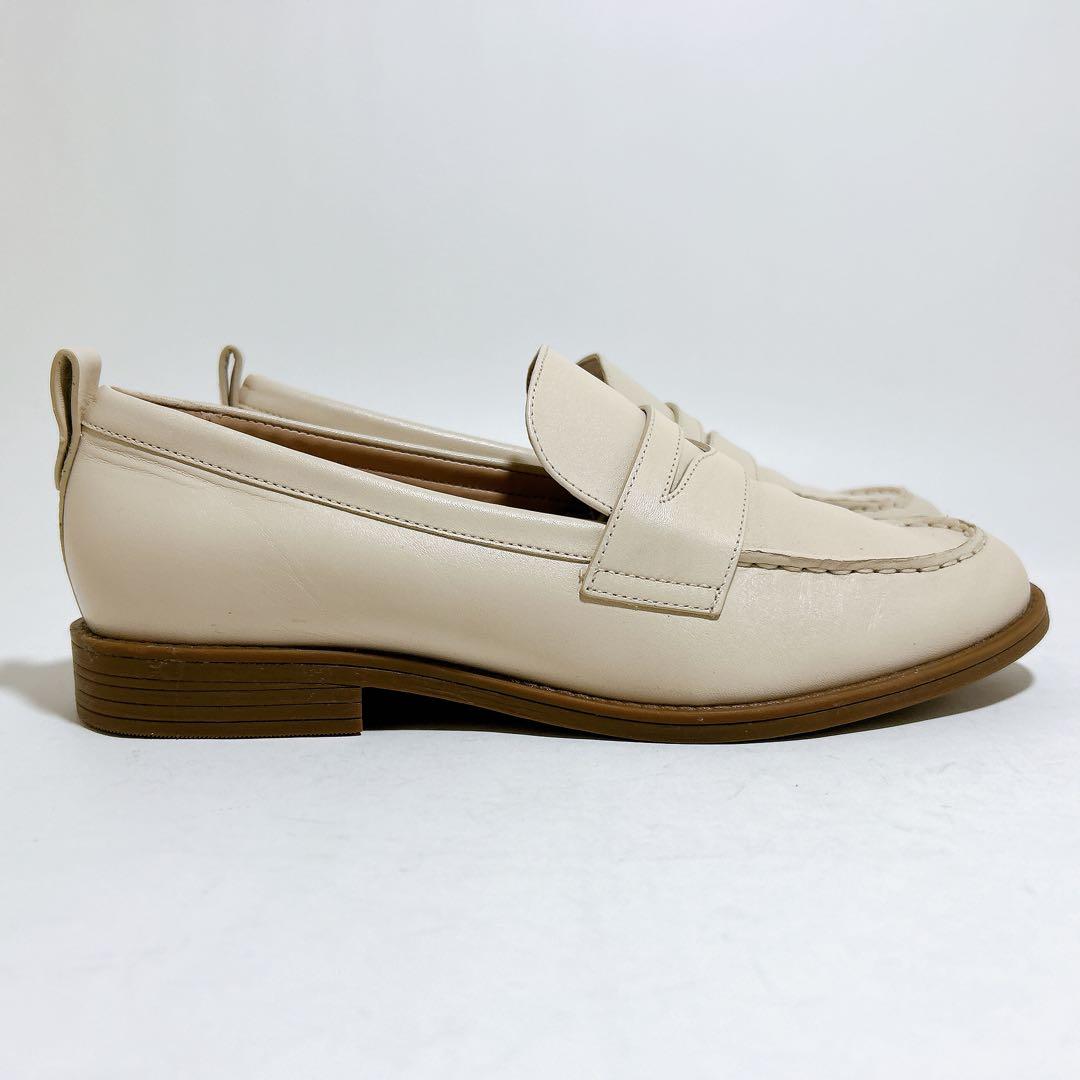 極美品☆コールハーン スタッシ ペニーローファー レザー 本革 23.5cm