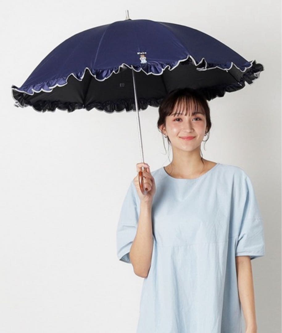 本日即日発送　完売品　ポロベア　ラルフローレン　晴雨兼用日傘　ネイビー　POLO
