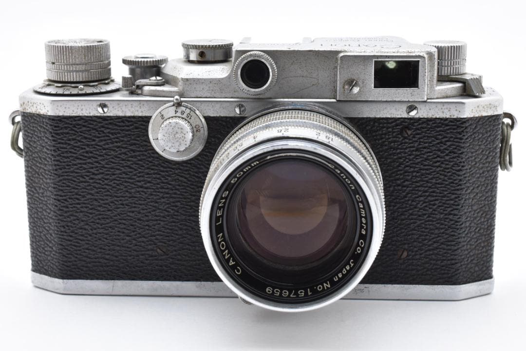 キャノン 50mm f:1.8 レンジファインダー フィルム カメラ レンズ