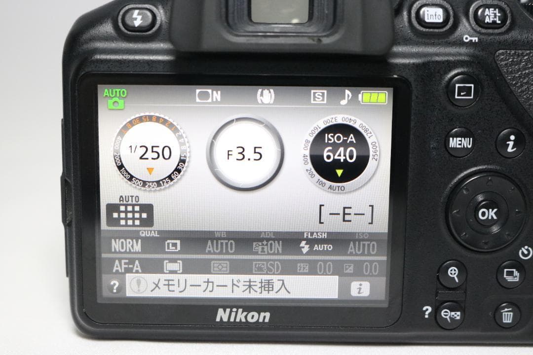 大人気⭐シリーズ最新！ Nikon D3500 ⭐初心者セット ⭐一眼レフ