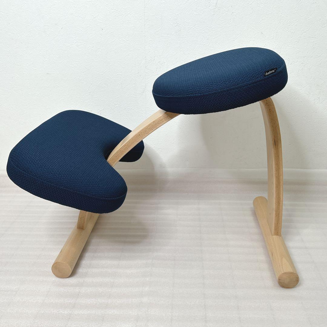 【美品】　balans lab　バランスラボ　balans Easy　ネイビー