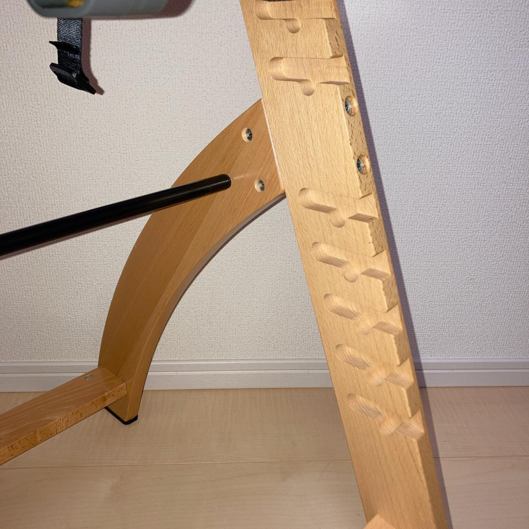 Abiie ビヨンドジュニア ハイチェア 取り外しトレイ＆テーブル＆ベルト付