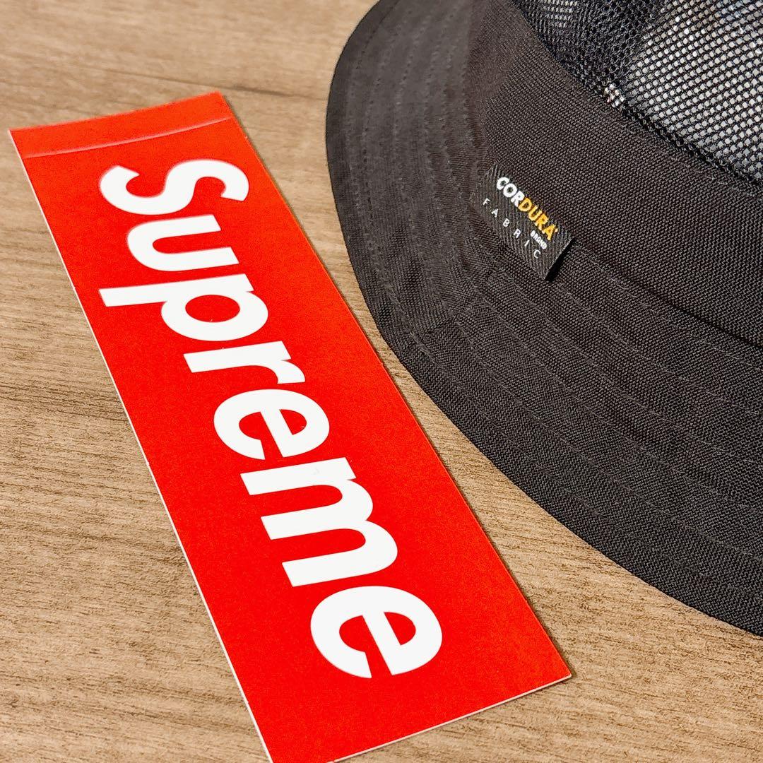 正規品　Supreme バケットハット　ハット　帽子　アメリカ製　ブラック　黒