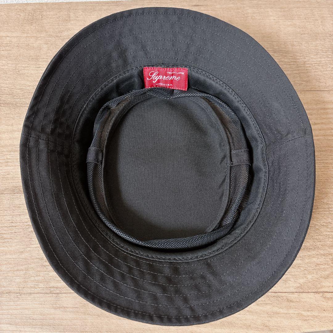 正規品　Supreme バケットハット　ハット　帽子　アメリカ製　ブラック　黒