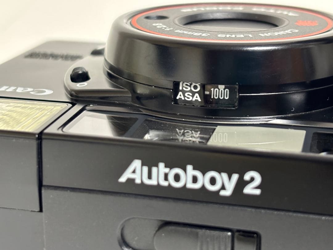 コンパクトフィルムカメラ Canon Autoboy2 希少なISO1000