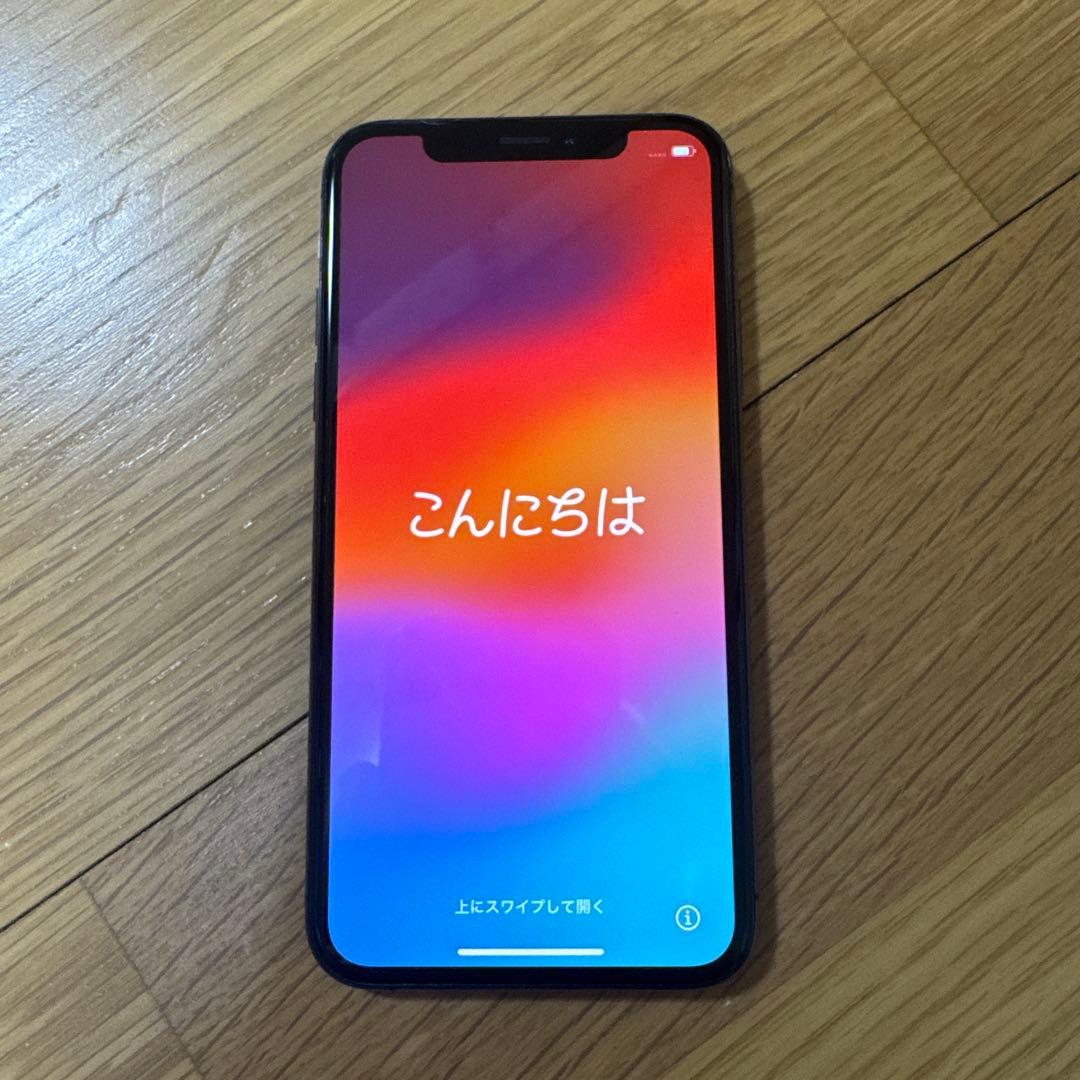 iPhoneXS 256GB バッテリー83% SIMフリー スペースグレイ