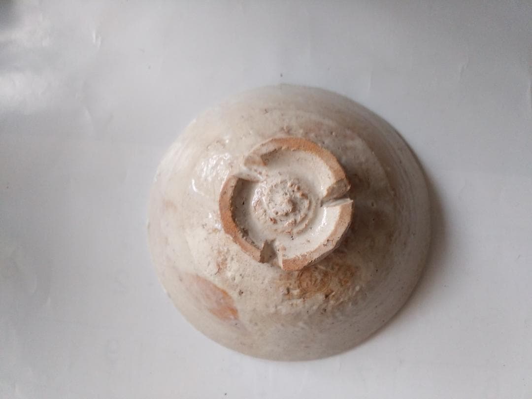 宗流庵 渡辺栄泉 萩茶碗 茶道具 茶器 抹茶碗 平茶碗 共箱 栞 美品 です。