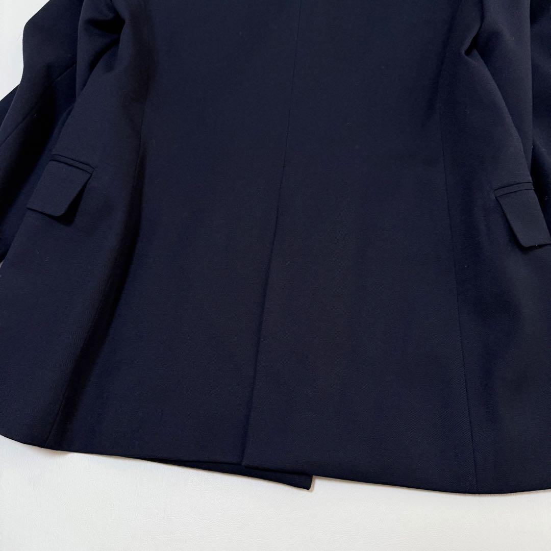【イエナ】ダブルブレストジャケット　23AW　紺ブレ　Sサイズ　ネイビー