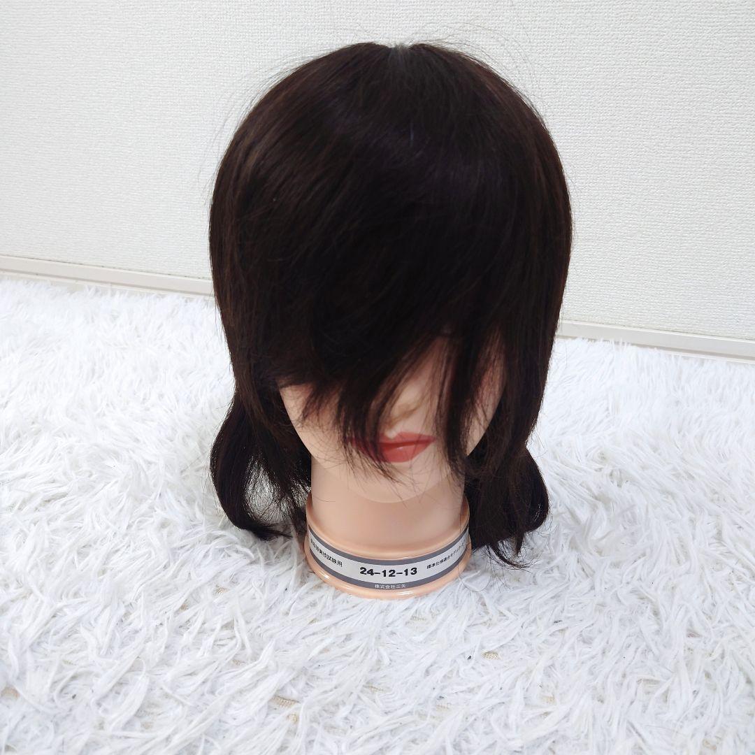 未使用　カットウィッグ　4体セット　美容師国家試験　三矢　人毛100%