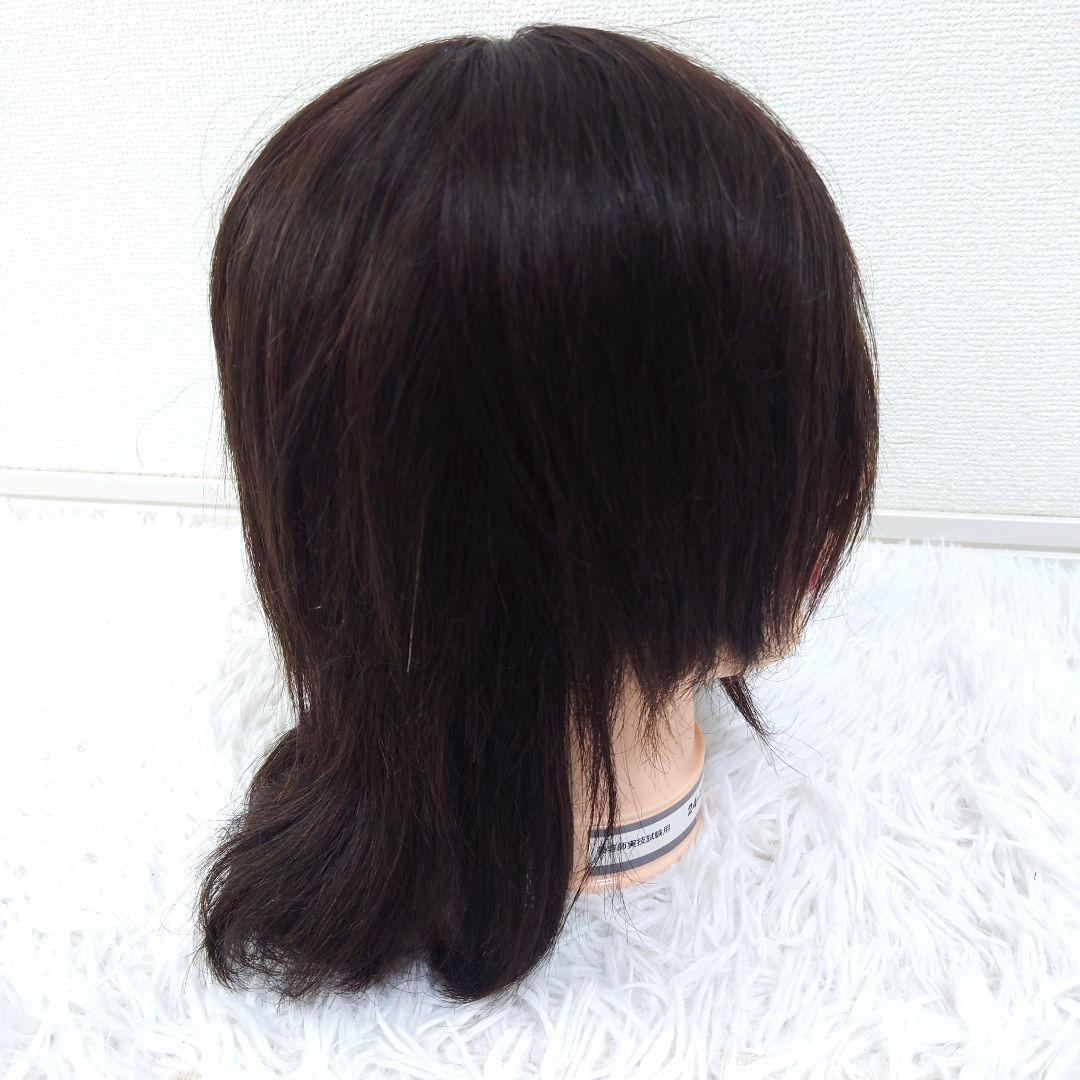 未使用　カットウィッグ　4体セット　美容師国家試験　三矢　人毛100%