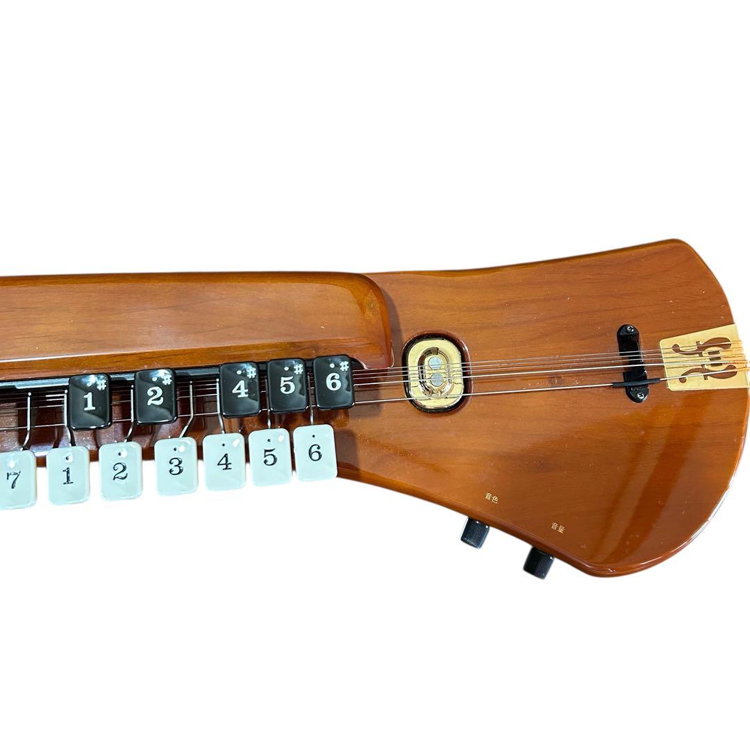 SUZUKI 電気大正琴 こはく アルト CHK-3 セミハードケース付き