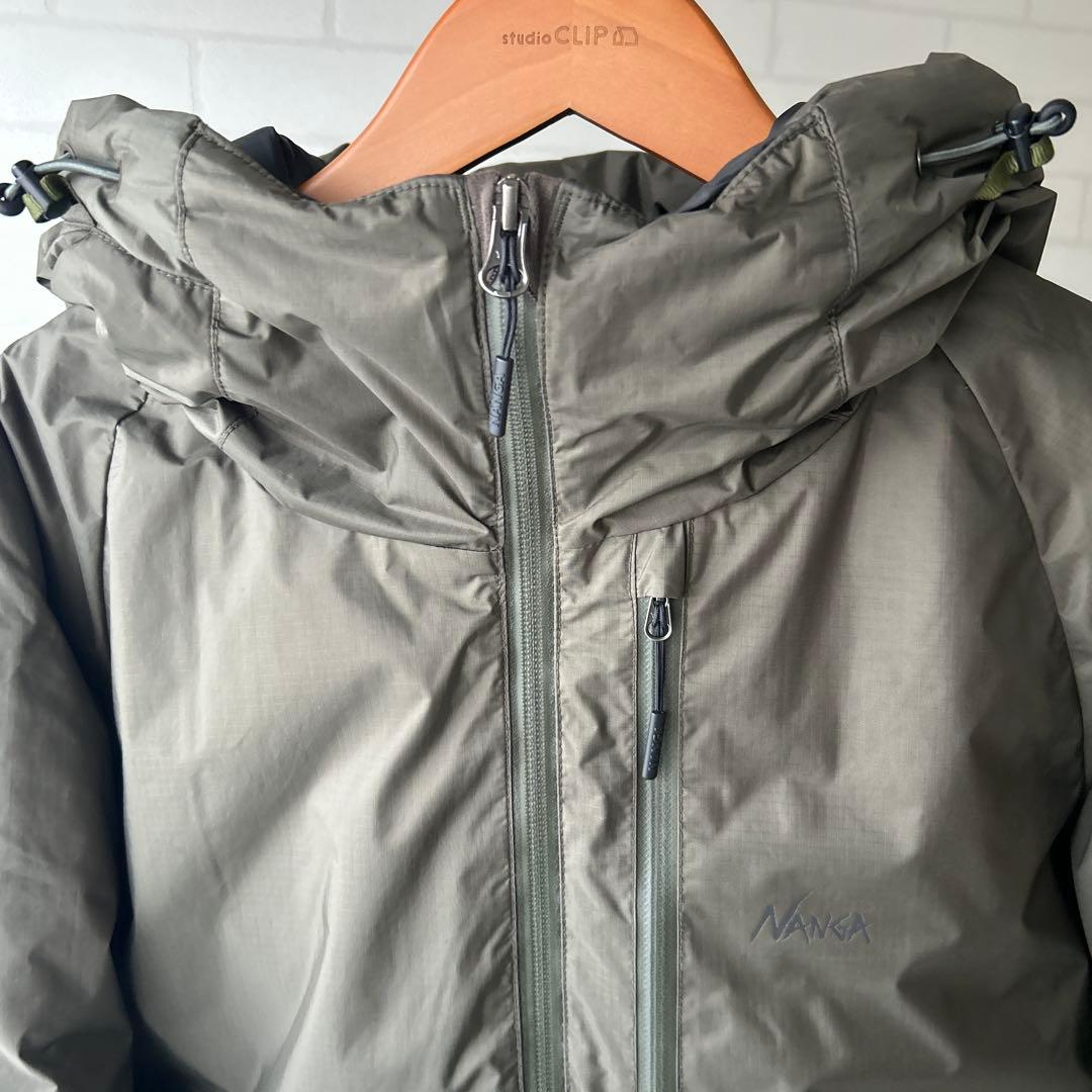 NANGA ナンガ ダウン日本製　メンズ　カーキ系