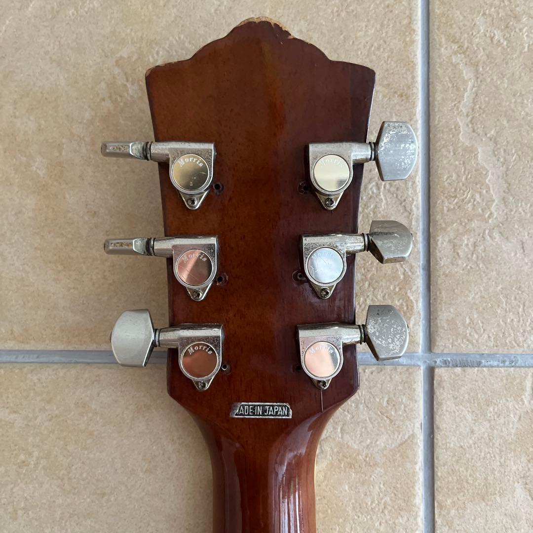 70年代 木曽スズキ　ギター　ギルドタイプMADE IN JAPAN