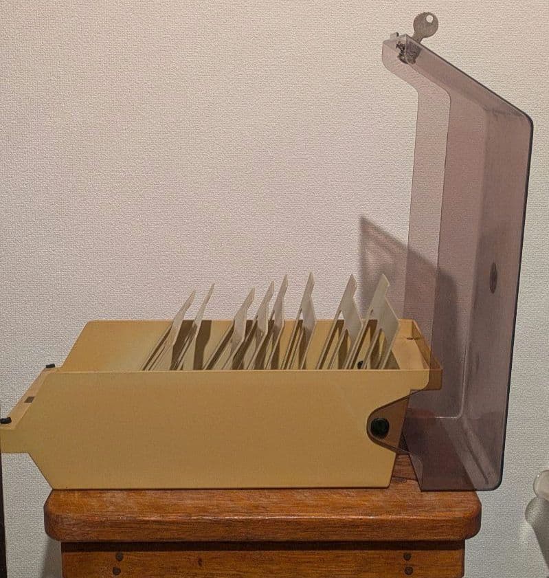 希少鍵付き/フロッピーディスクケース TH-100L/5インチストレージボックス