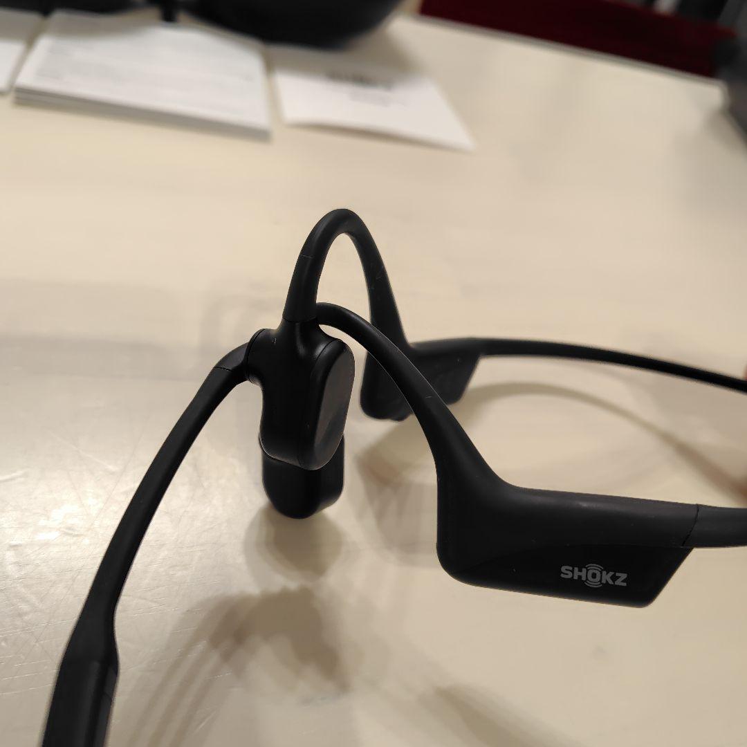 SHOKZ OPENCOMM2 骨伝導イヤホン ワイヤレスマイク