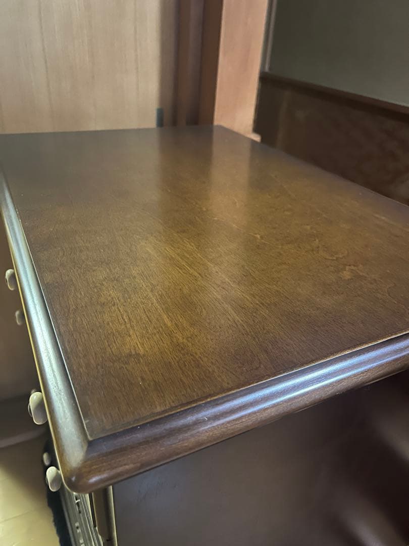 キツツキマーク　飛騨産業　タンス　ダークブラウン