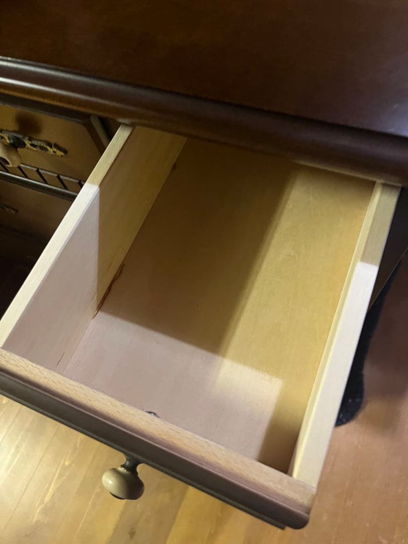 キツツキマーク　飛騨産業　タンス　ダークブラウン