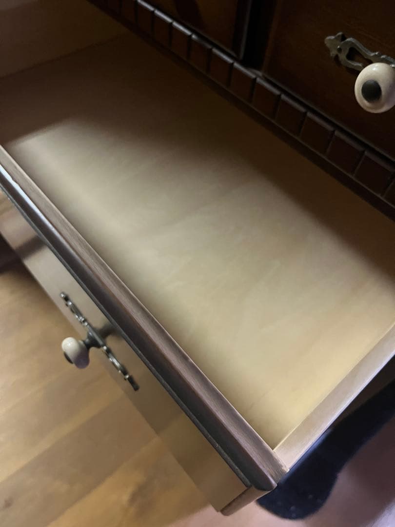 キツツキマーク　飛騨産業　タンス　ダークブラウン