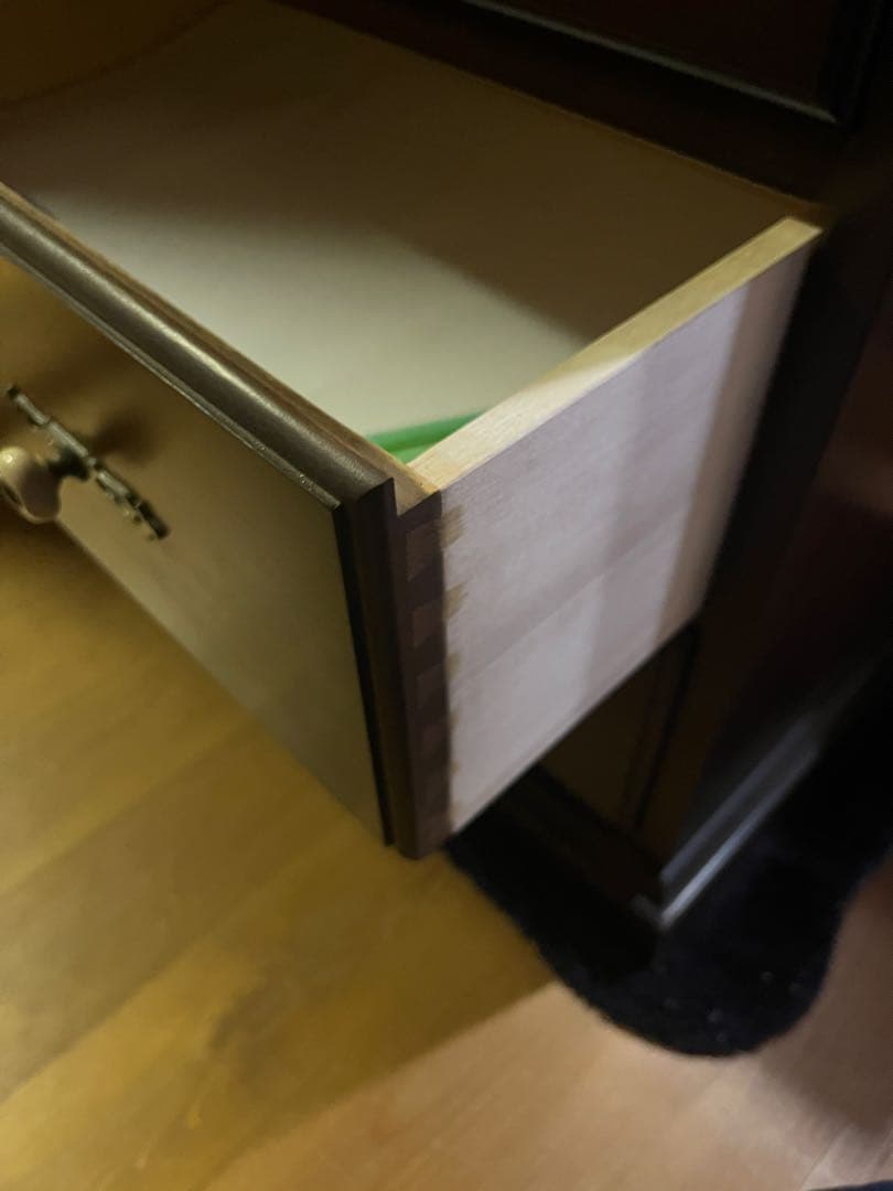 キツツキマーク　飛騨産業　タンス　ダークブラウン