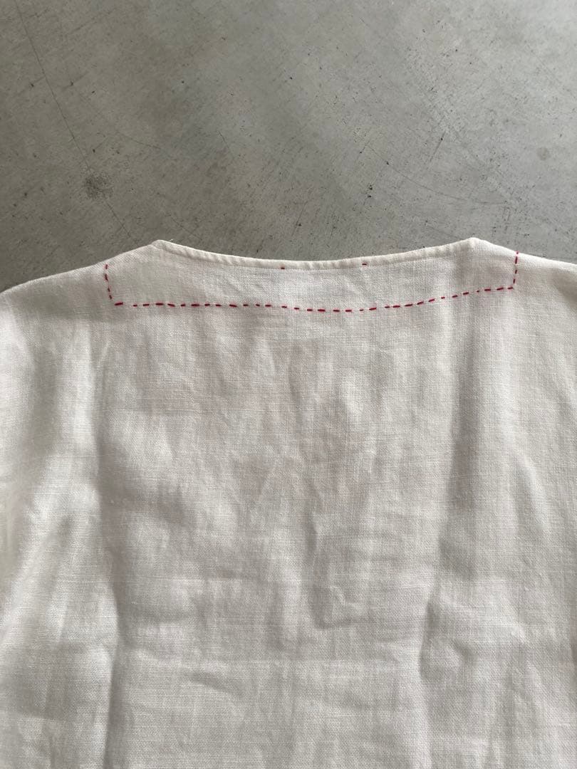 c*o様 TOWAVASE　トワヴァーズ リネン100% ハンドステッチ ブラウ