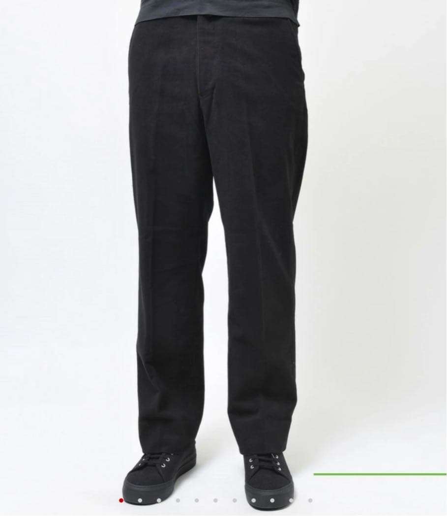 【送料込】COMOLI コモリ 2021AW モールスキン パンツ サイズ1