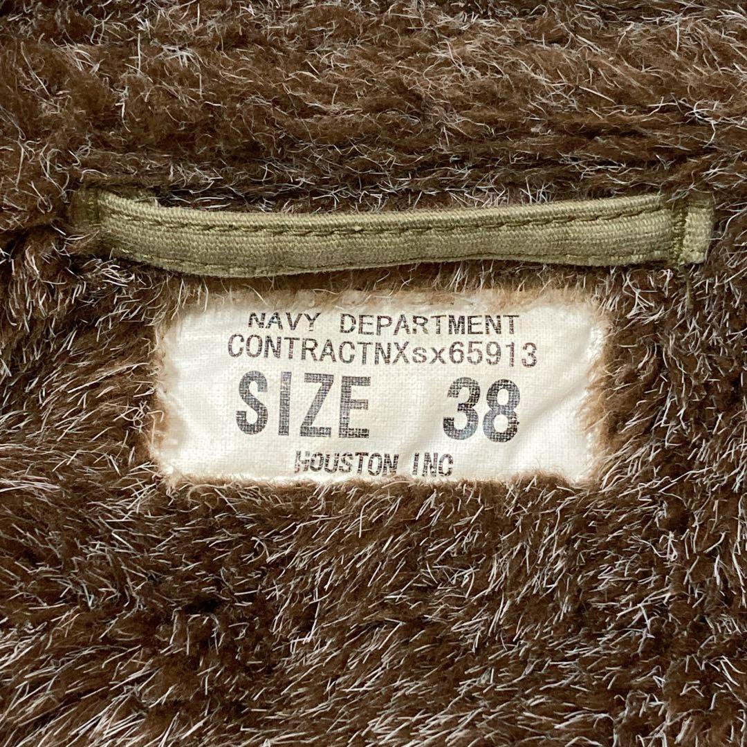 HOUSTON ヒューストン N-1 DECK JACKET ミリタリー 38