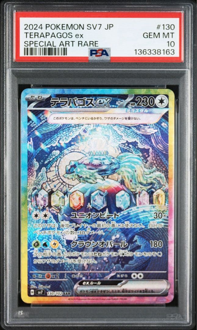PSA10テラパゴスex SAR 8163