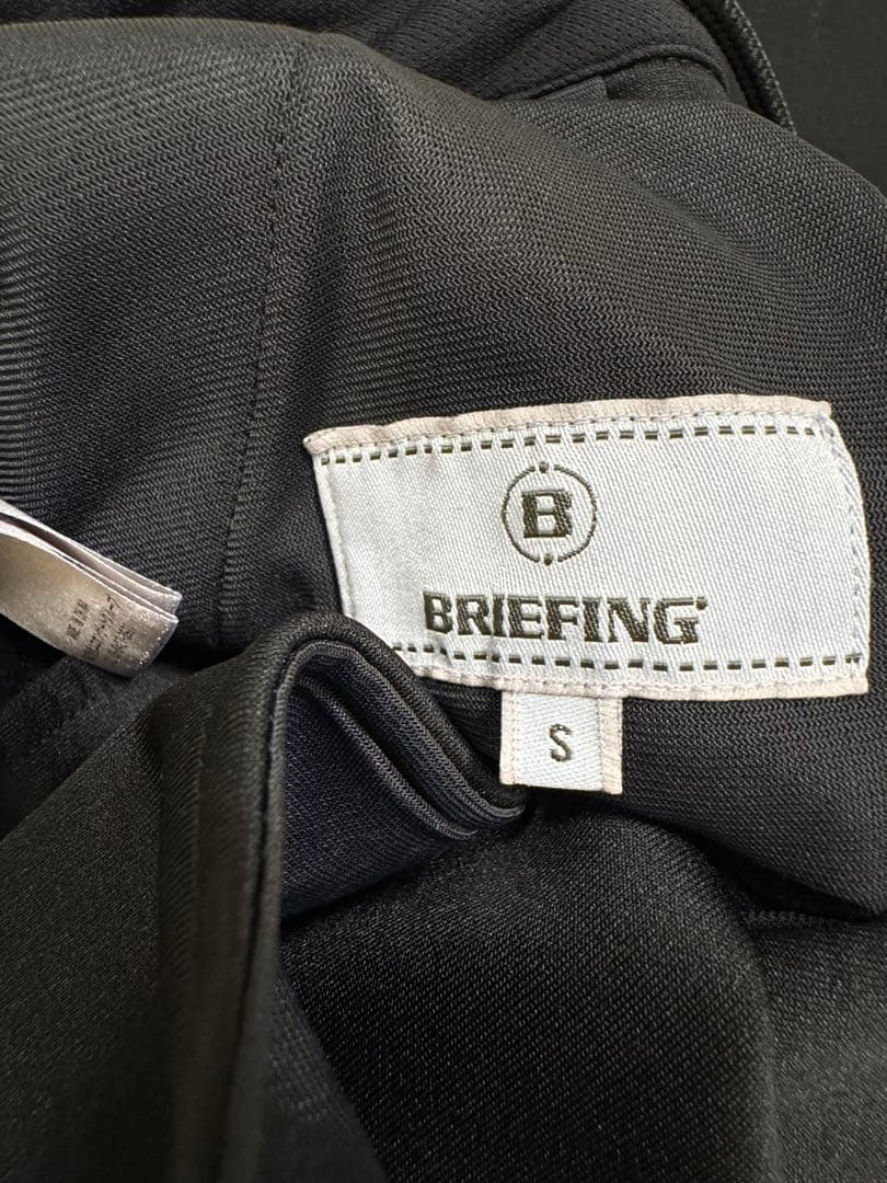 ブリーフィング⭐︎Sサイズ⭐︎BRIEFING 黒 ボンディングジョガーパンツ