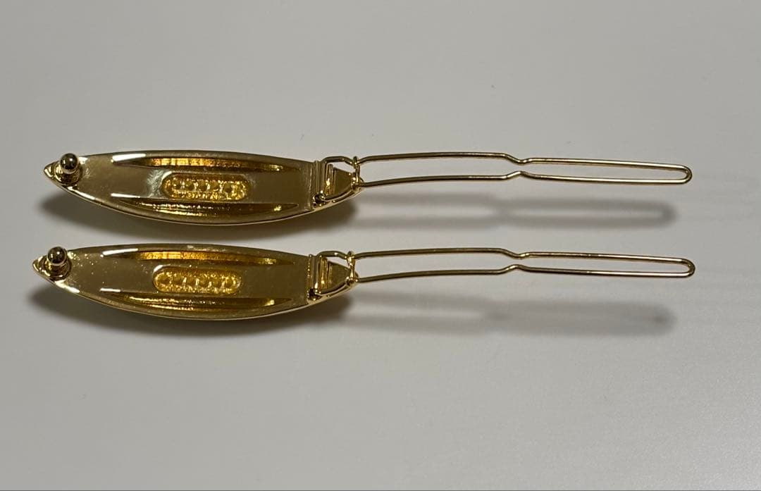 【LETICIA】pin 01(gold) 2個セット